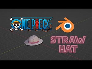 How to make Luffy's Straw Hat in Blender (Roblox UGC)