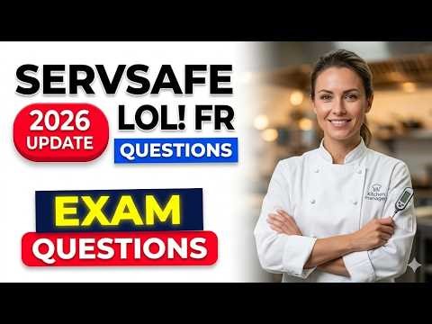 ServSafe Food Protection Manager and Food Handler Exam Questions Pass Your 2026 Test