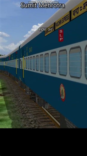 ICF Blue Coach 🔵 S Curve Entry | Train Simulator Epic View 🚆🔥