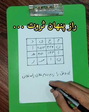 طلسم ثروت عظیم 💸 #دعانویس #رزق
