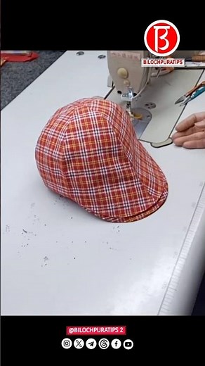 Detailed tutorial on making a peaked cap Part