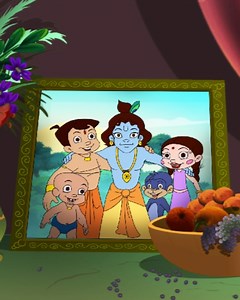 Krishna celebrates his birthday with Chhota Bheem and friends in Dholakpur #KrishnaJanmashtami #KrishnaJanmashtami2024 #ChhotaBheemaurKrishna #Nostalgic #ChhotaBheem #Krishna | Chhota Bheem
