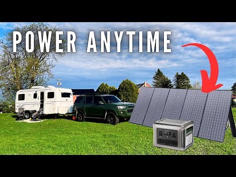 Best Portable RV Power Station and Solar Panel