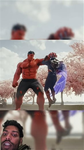 Red Hulk Angry On First Time 🔥😡 | Reaction | #redhulk #marvel #mcu #falcon #fighting #angery