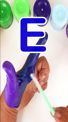 Learn Numbers 1 through 6! 🌈 | Learn Words While Playing 🎨 #Shorts