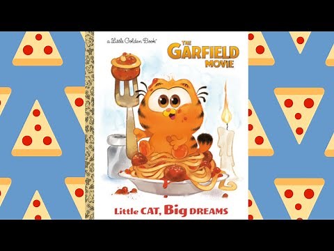 The Garfield Movie! little cat big dreams little golden book kids book read along