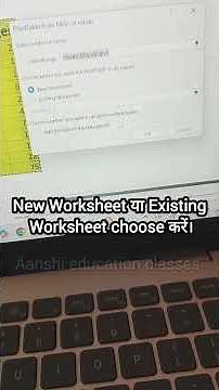 Excel Pivot Table in 30 Seconds | Easy Excel Trick for Beginners #shorts
