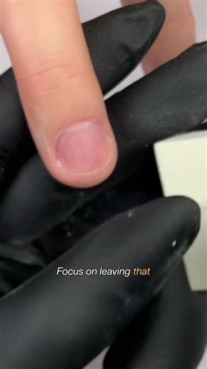 👆See Full Video 👆How To Prep The Natural Nail For 2-week Wear #paolaponcenails