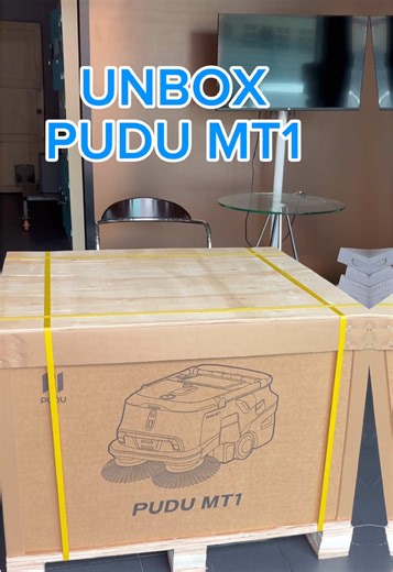 UNBOX PUDU MT1 หุ่นยนต์ทำความสะอาดพื้นที่ขนาดใหญ่ได้อย่างอัจฉริยะ #หุ่นยนต์ร้านอาหาร #หุ่นยนต์ส่งของ #AMR #robot #หุ่นยนต์ทำความสะอาดอัตโนมัติ #หุ่นยนต์โรงงานอุตสาหกรรม