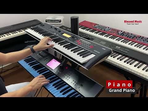 Korg Kross 2 (2017) vs Korg M50 (2008) Comparion Sounds| Blessed Music