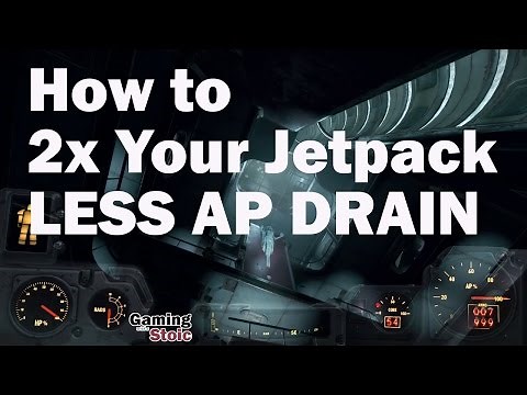 Fallout 4: Howto 2x Your Jetpack [Lower AP Drain]