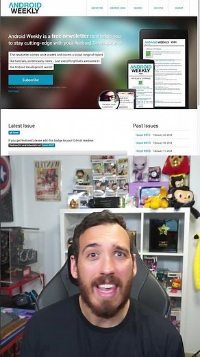 The best way to stay UP-TO-DATE on ANDROID development.