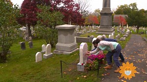 Voters, women mostly, have been flocking to Mount Hope Cemetery in Rochester, N.Y., to pay tribute to suffragist Susan B. Anthony, who died never knowing her fight to win women the sacred right to vote would succeed. Steve Hartman reports. https://cbsn.ws/35SuxrF | CBS Sunday Morning