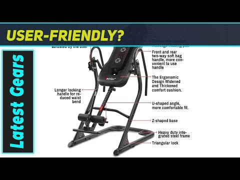 Teclor Inversion Table: The ULTIMATE Back Pain Solution with Heat & Massage!