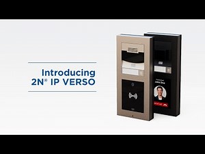 Introducing the 2N® IP Verso | Award-winning IP Intercom