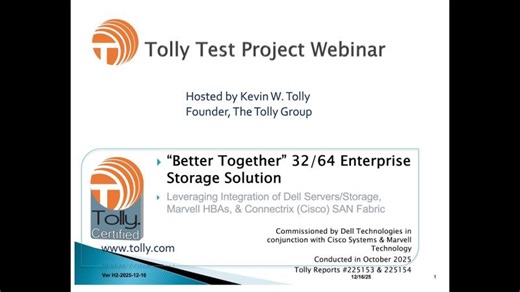 Better Together: 32/64G SAN Performance Proven | Dell-Marvell-Cisco… | Marvell Technology