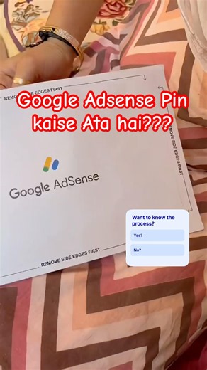Do you know how to get Google Adsense Pin? #shivamfit #adsense #viral