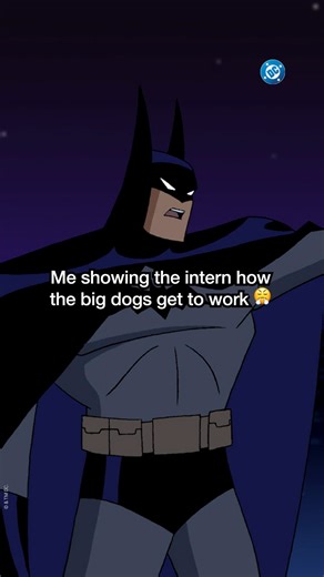 Gotta show the newbies how it's done. | Batman