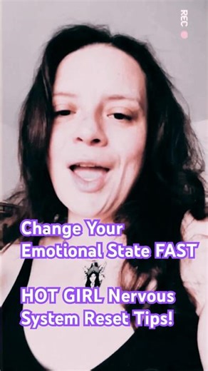 Change Your Emotional State FAST (Nervous System Reset Tip) #nlp #hypnosishelps #hotgirlhealing