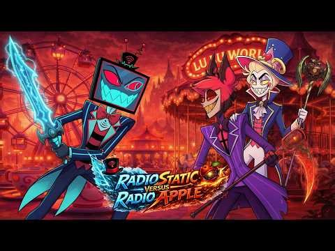 RadioStatic Versus RadioApple | Alastor vs Vox Villain Song | Hazbin Hotel Fan Song