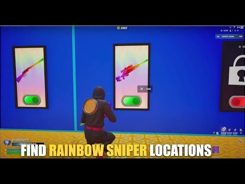 SUPER PIT UNC MAP FORTNITE CREATIVE - FIND RAINBOW SNIPER LOCATIONS (EASY WAY)