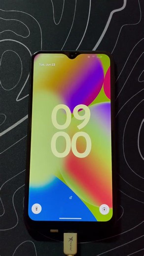 Evolution X 11.5 (Android 16) Charging Animation on Galaxy A10 #samsung #galaxy #android16 #crdroid