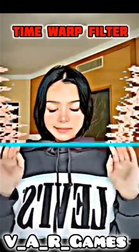 Time Warp Filter #shortfeed #timewarpscan #trollface