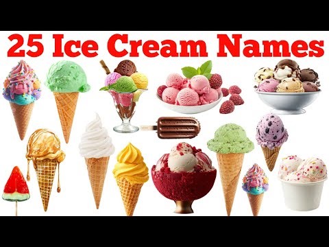 25 Ice Cream Names | बच्चों के लिए मजेदार आइसक्रीम के नाम हिंदी और इंग्लिश में | GK Kids Study