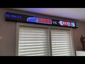 home office sports ticker