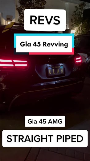 Gla 45 AMG Revving: Straight Piped Sound Review