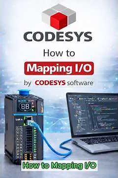 How to Mapping I/O with outside by using Codesys software