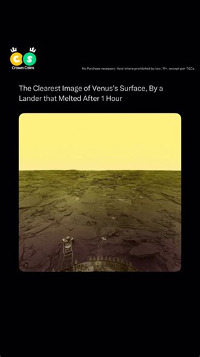 Horrors on Instagram: "Venus’ surface is one of the most extreme and hostile environments in the solar system. Temperatures reach around 900°F (475°C)—hot enough to melt lead—making it the hottest planet, even hotter than Mercury which is closer to the Sun. Its atmosphere is made almost entirely of carbon dioxide, with thick clouds of sulfuric acid that trap heat in a runaway greenhouse effect. The surface pressure is about 92 times greater than Earth’s, the equivalent of being nearly a kilomete