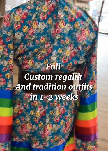 23K views · 338 reactions | Jin can create a full outfit from jingle, grass, fancy, and more in as little as one week! Come in store, email us, or call to find out more! -aster | 49 Design Edmonton | Facebook