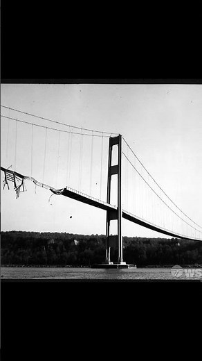 A PONTE QUE DESMORONOU DIANTE DAS CÂMERAS #documentario #curiosidades #historia