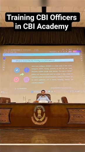 Training CBI Officers in CBI Academy | Sunny Nehra
