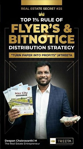 OFFLINE MARKETING | Flyers & BitNotice Distribution Strategy | Real Estate & Construction Business