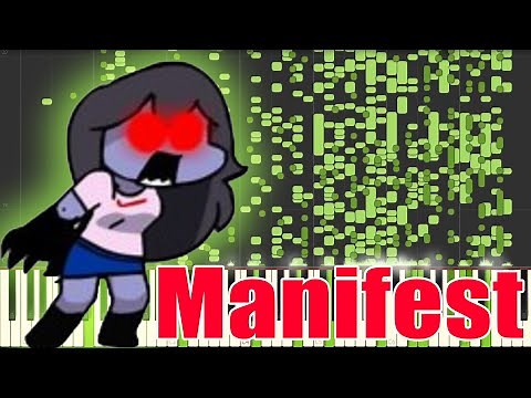 Manifest - VS Sky Friday Night Funkin’ Mod MIDI | Manifest Piano sound