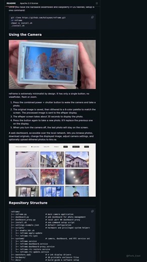 Reframe — The DIY Camera with one memory! #diy #memories #photography