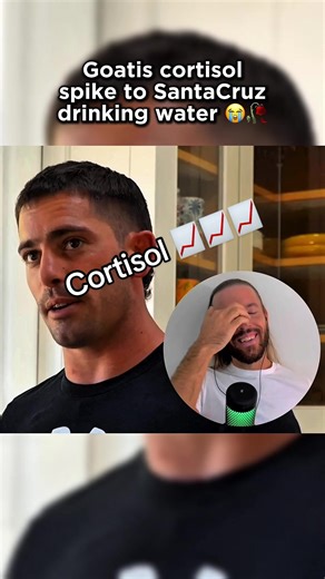 Bro can’t even drink H2O 😭@Santa Cruz Medicinals #santacruz #goatis #primal #cortisolspike