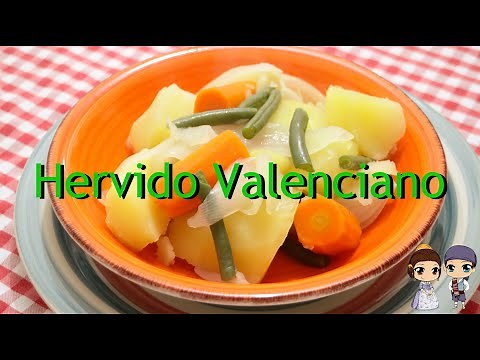 Receta de hervido de verduras valenciano, cuidate con mucho sabor😋😋
