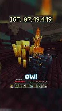 Minecraft But I Speedrun An Elytra? #minecraft #shorts