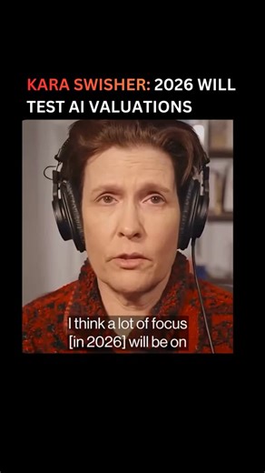 @thetechitout on Instagram: "Tech journalist Kara Swisher argues that 2026 could be a defining stress test for the AI boom. After years of explosive hype, sky-high valuations, and unprecedented capital flowing into AI startups and infrastructure, she believes the market will be forced to confront a harder question: which companies are actually delivering durable value. Swisher points to Big Tech’s growing dominance over data, compute, and distribution, warning that this “AI hegemony” could limit