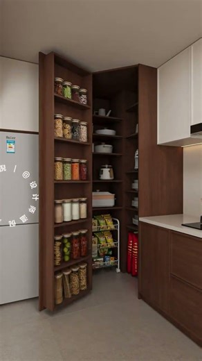 The consequences of not letting parents interfere with the renovation: The open-plan kitchen