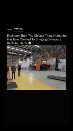 Dinosaurs are back?! 🤯 #viral #ytshorts #views #technology #ai #futuretech #innovation