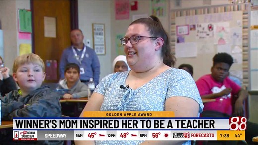 October Golden Apple Award