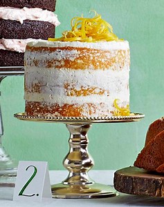 The Minimalist Naked Cake Is A Flavorful Showstopping Dessert