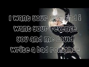 Bad Romance Lyrics - Chipmunk version (from the movie)