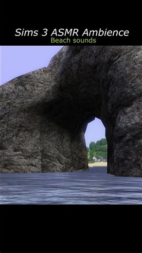 Sims 3 Sunset Valley Beach (2009) Aesthetic 🌊✨ #shorts #sims3