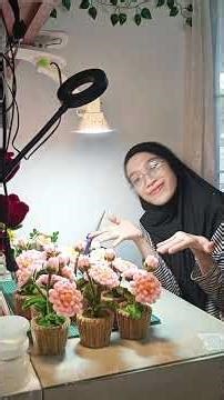 Orderan crysan flower pot pipe cleaner 10 pot spesial hari guru!