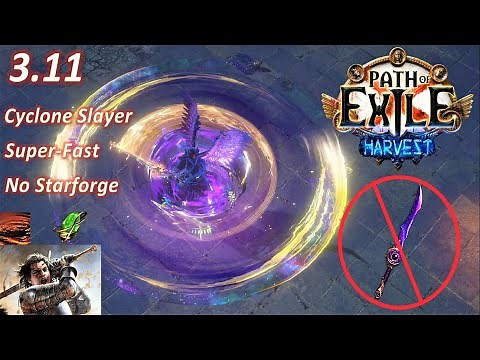 Path of Exile 3.11 - Impale Cyclone Slayer build (No Starforge) - PoE Harvest